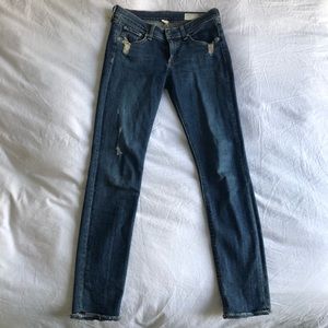 Rag & Bone distressed skinny jeans